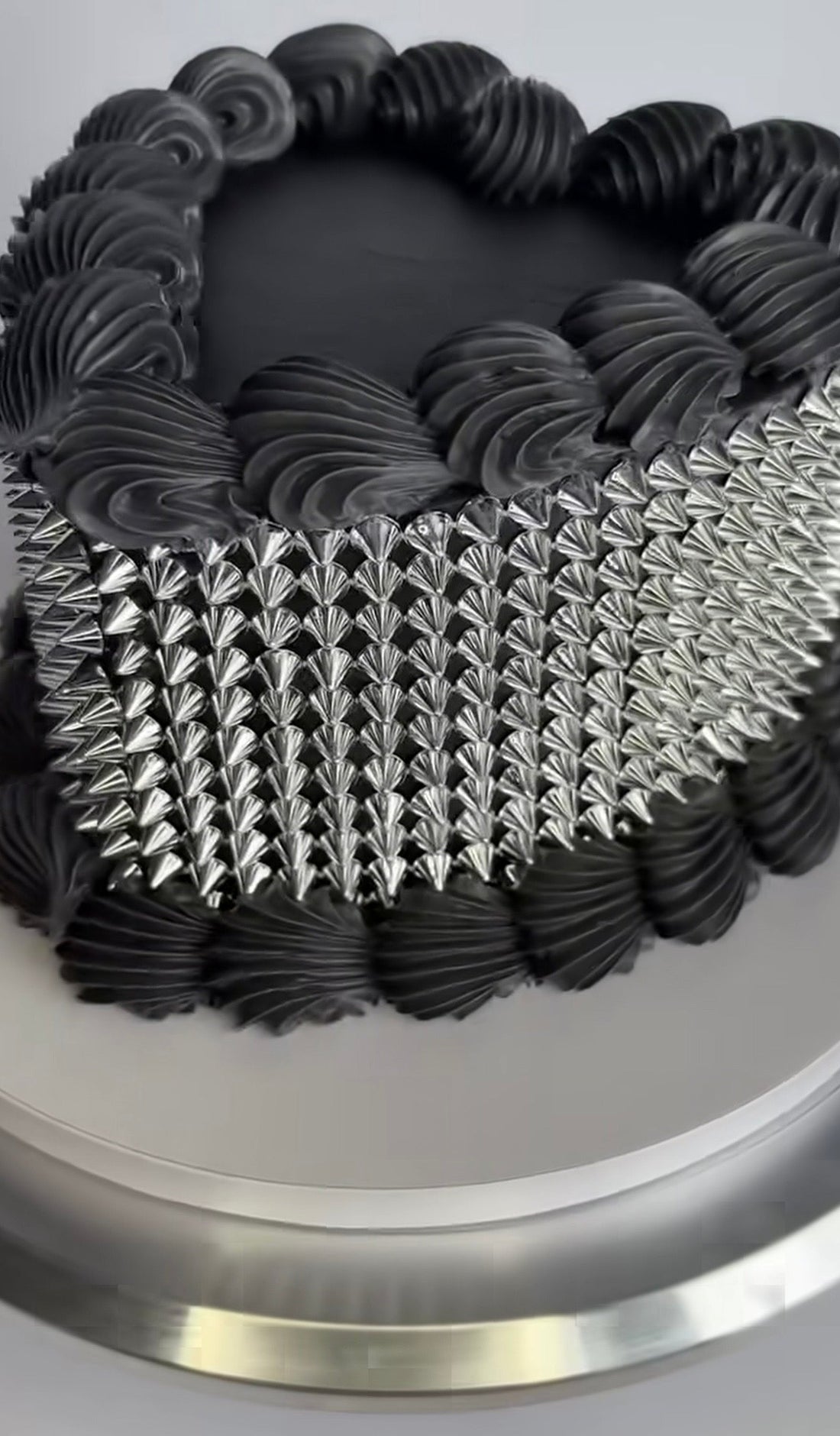 THIS STUDDED BLACK CAKE IS EVERYTHING