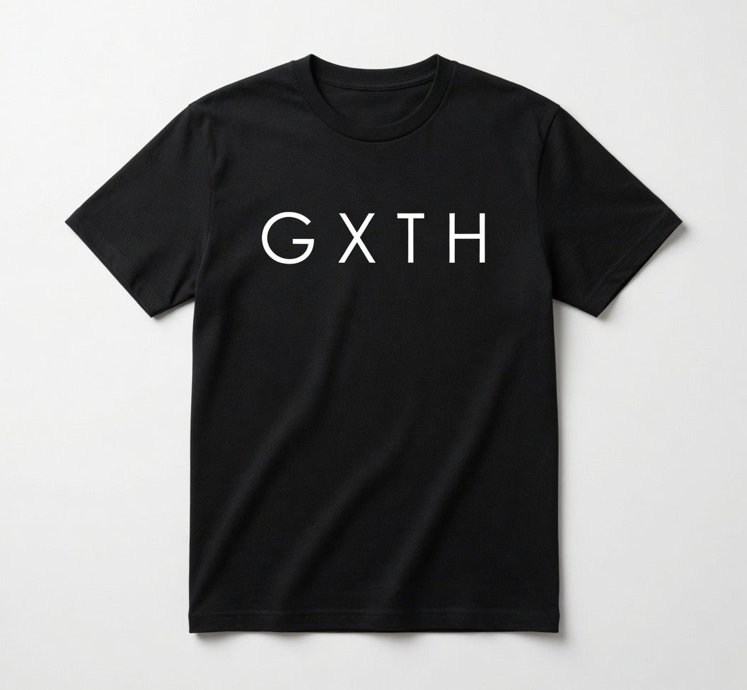 GXTH BLACK CREWNECK TSHIRT