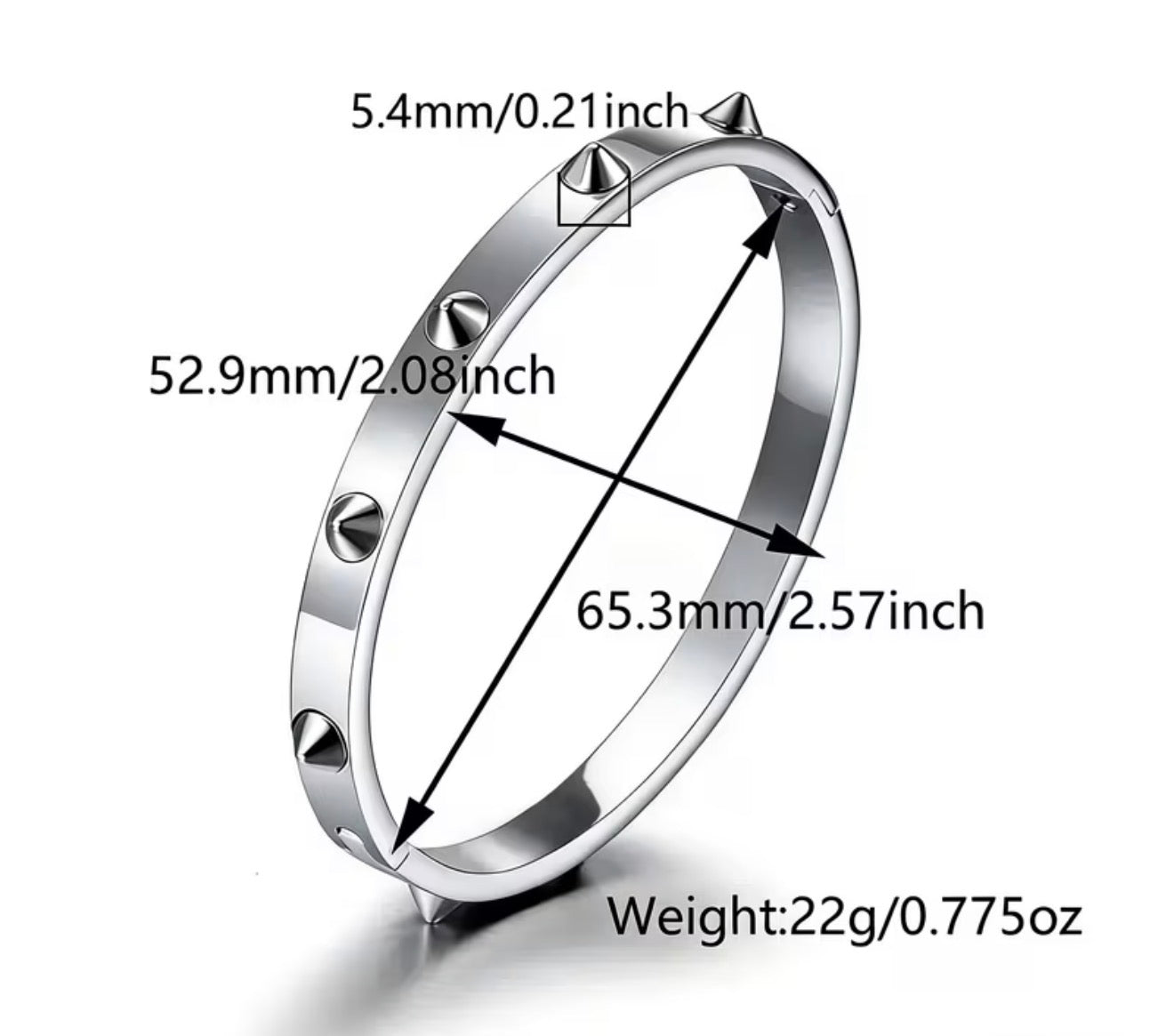 GXTH • SPIKED BRACELET