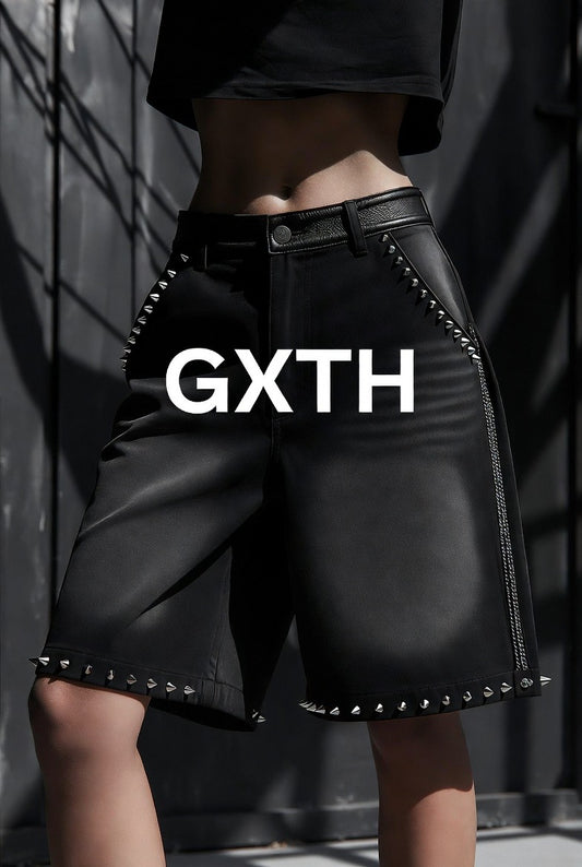 GXTH STUDDED SHORTS